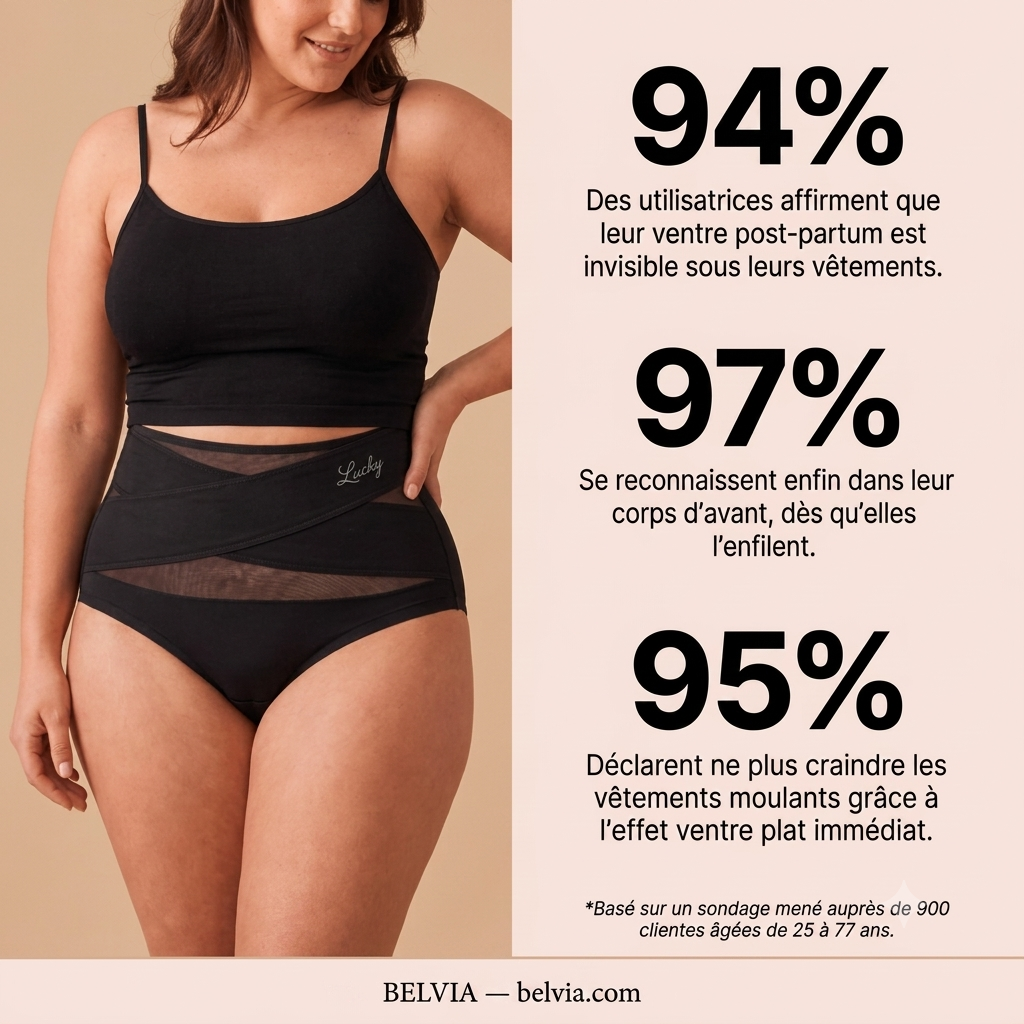 Culotte Gainante Sans Couture – Taille Haute & Effet Ventre Plat